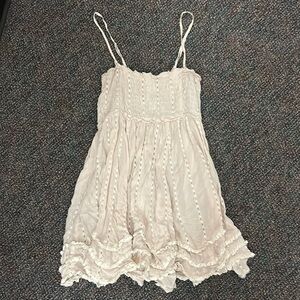 Free People intimately light pink flowy mini dress